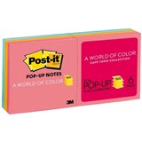 POSTIT R3306SSAN NOTE POP UP SUPER STICKY 76X76MM NEON PK6 POPTIMISTIC MARRAKESH