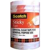 SCOTCH STICKY TAPE 502 12MMX66M Pack of 12