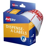 DMR4463SW DISPENSER LBL SALE WASNOW LABELS