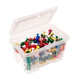 ESSELTE PUSH PIN ASSORTED COLOUR PK200