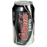 COCA COLA  ZERO NO SUGAR CAN 375ML PK24 SOFT DRINK COKE