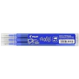 PILOT FRIXION 07MM BLUE REFILL PACK 3