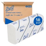 SCOTT 4455 OPTIMUM HAND TOWELS 24CM X 24CM 150SHEET CTN16