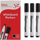 WHITEBOARD MARKER BULLET POINT BLACK STAT 48011