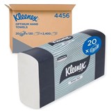KLEENEX 4456D HAND TOWEL 20pkt x 120 TOWELS 305cm x 24cm