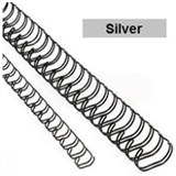 COIL WIRE 34 LOOP 95MM SILVER PITCH COMB BX100