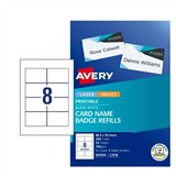 AVERY L7418 NAME BADGE REFILL 947002 PK200