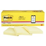 POSTIT 65424SSCP YELLOW SUPER STICKY NOTES PK24