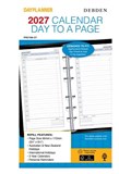 DAYPLANNER PERSONAL EDITION REFILLS 6 RING DAILY DATED 1 YEAR 2027