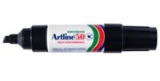 ARTLINE 50 PERMANENT MARKER BLACK CHISEL