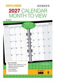 DAYPLANNER DESK EDITION REFILLS 7 RING MONTHLY DATED 1 YEAR 2027