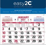 Ese2C Magnetic Calendar 210X223mm 2027