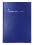 COLLINS KINGSGROVE FINANCIAL YEAR DIARY A4 DAY TO PAGE BLUE 1ST JULY  30TH JUNE