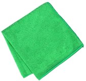 REGAL PREMIUM MICROFIBRE CLOTH 400x400mm All Purpose Green Pack of 5