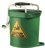 MOP BUCKET HEAVY DUTY GREEN 16L 