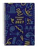 COLLINS STUDENT DIARY WEEK TO VIEW A5 SPIRAL BOUND 2027