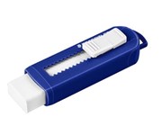 STAEDTLER SLIDE ERASER BLUE  WHITE WHILE STOCKS LAST
