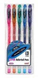 UNIBALL UM120 SIGNO GEL INK PEN 5 ASSORTED BX5