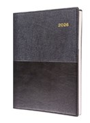 COLLINS VANESSA SERIES DIARY A5 1 DAY TO A PAGE BLACK