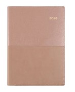 COLLINS VANESSA DIARY WEEK TO VIEW A4 ROSE GOLD 345V49