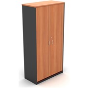 OM CABINET W900 x D450 x H1800mm Cherry Charcoal
