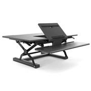 SYLEX STRAIGHT ERGOLATOR SIT STAND WORKSTATION 1000X670X200MM BLACK