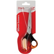 STAT SCISSORS TORTOISE GRIP 180MM
