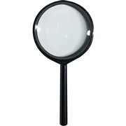 STAT MAGNIFYING GLASS 90MM BLACK
