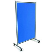 VISIONCHART MOBILE PINBOARD MODULO DoubleSided Blue 1800 x 1000mm