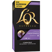 LOR ESPRESSO CAPSULES LUNGO PROFONDO 8 Box 100