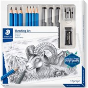 STAEDTLER LUMOGRAPH DESIGN JOURNEY MIXED SET SKETCHING