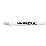 ARTLINE DECORITE BRUSH MARKERS STANDARD WHITE BOX OF 12