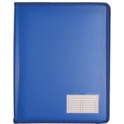BANTEX ZIPPER BINDER A4 2D 25MM NAVY