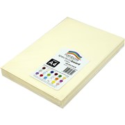 Rainbow Spectrum Board A4 220gsm Cream 100 sheets PK100