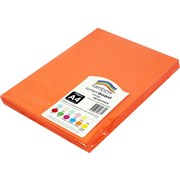 Rainbow System Board A4 150gsm Orange 100 Sheets