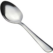 CONNOISSEUR FLAT DESSERT SPOON STAINLESS STEEL 175MM PK24