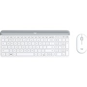 LOGITECH MK470 SLIM WIRELESS KEYBOARD AND MOUSE COMBO WHITE