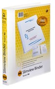 MARBIG ENVIRO INSERT BINDERS A4 3O RING 16MM WHITE 2734307