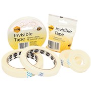 MARBIG INVISIBLE TAPE 18mm x 66m ROLL