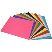 RAINBOW TISSUE PAPER 17GSM 375MMX500MM ACID FREE ASSORTED PK100