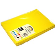 SPECTRUM BOARD 200GSM A4 YELLOW PACK 100 SHEETS