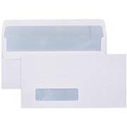 DLX ENVELOPES 120X235 SELF SEAL WINDOW FACE SECRETIVE BX500 140046  1320