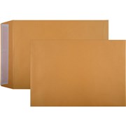 ENVELOPES C4 POCKET GOLD 324x229 Zip Seal Kraft 100gsm Box 250 140266  142879