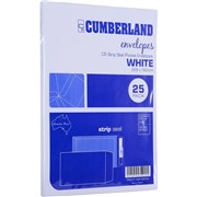 ENVELOPE C5 STRIP SEAL WHITE 85GSM PACK OF 25 229X162MM
