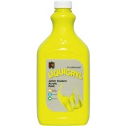 EC LIQUICRYL FLUORESCENT PAINT 2 LITRE YELLOW
