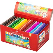 FABERCASTELL CHUBLET WAX CRAYONS 96s