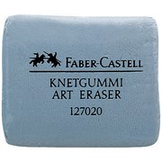 FABERCASTELL ERASERS GREY KNEADABLE PHTHALATE FREE