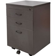 IRONSTONE MOBILE PEDESTAL 2 DRAWER 1 FILE