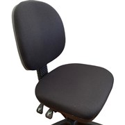 ET20 BLACK TYPIST CHAIR NO ARM