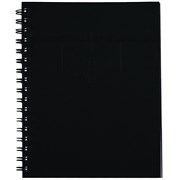 SPIRAX 511 NOTEBOOK HARDCOVER 100 LEAF 225X175MM A5 BLACK